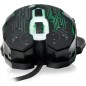LogiLink Gaming Optisk Kablet Sort